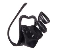 SuperLove Invisible Strapless Sexy C String for Men Black