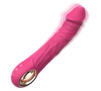 SuperLove Realistic Powerful G-Spot Vibrator Pink
