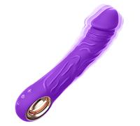 SuperLove Realistic Powerful G-Spot Vibrator Purple