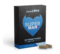 SuperLove SuperMan Extreme Power for Erection Support 10 caps