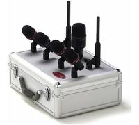 SUPERLUX DRK K5C2 DRUMSET KIT 7 MICROFONI PER BATTERIA VALIGIA IN ALLUMINIO CAVI E CLAMPS