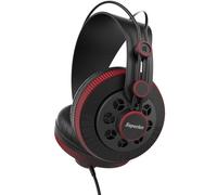 SUPERLUX HD-681 AIR CUFFIA DA STUDIO SEMIAPERTA CIRCUMAURALE DINAMICA NERA / ROSSA CON CUSCINETTI AD ARIA DI RICAMBIO