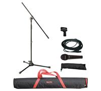 SUPERLUX MSKA MICROFONO VOCE + ASTA MICROFONICA + BORSA + CLAMP + CAVO CANNON XLR 6MT IN BUNDLE