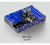 SuperM 1st Album [Super One] UNIT C Ver. CD + P. Book + Booklet + 2p Card +...