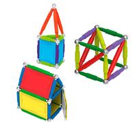 Supermag Gioco Di Costruzione Tags Squares & Rectangles 160 Pezzi