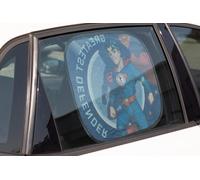 Dc Comics Coppia Tendile Laterali Auto Parasole Superman Bambino 44 X 35 cm B_0