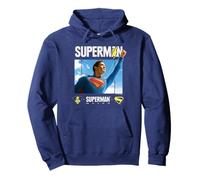 Superman (2025) Comic Run Felpa con Cappuccio