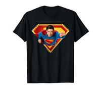 Superman (2025) Flying Over S-Shield Maglietta
