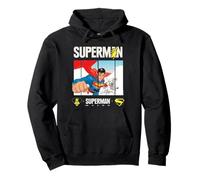 Superman (2025) Krypto Flying Panels Felpa con Cappuccio