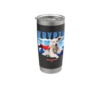 Superman (2025) Krypto in the Sky Y Bicchiere termico in acciaio inox doppia parete