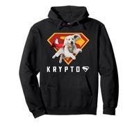 Superman (2025 Movie) Krypto Shield Felpa con Cappuccio