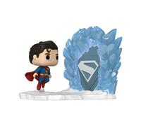 SUPERMAN (2025) POP MOMENTS VINYL FIGURES SUPERMAN AND FORTRESS OF SOLITUDE 9 CM