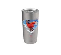 Superman (2025) Superman Lois Shield Bicchiere termico in acciaio inox doppia parete