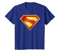 Superman (2025) Superman New Logo 2 Maglietta, Bambini, Blu Reale, 12 Anni