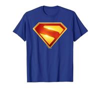 Superman (2025) Superman New Logo 2 Maglietta, Uomo, Blu Reale, S