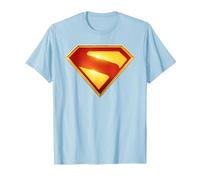 Superman (2025) Superman New Logo 2 Maglietta, Uomo, Celeste, 3XL