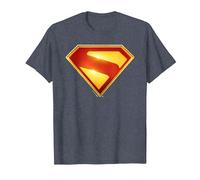 Superman (2025) Superman New Logo 2 Maglietta, Uomo, Pervinca, XL