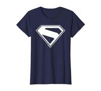 Superman (2025) Superman New Logo Maglietta, Donna, Navy, XXL