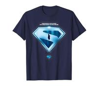 Superman (2025) Your Choices Shield Maglietta, Uomo, Navy, 3XL