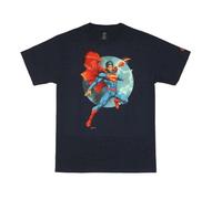 Superman 50 Di Jim Lee DC Comics T-Shirt Uomo Cotone Manica Corta