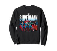 Superman Across The Years Line Up Felpa