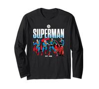 Superman Across The Years Line Up Maglia a Manica