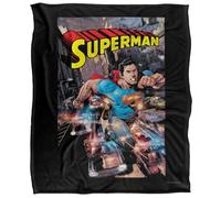 Superman Action One Coperta super morbida al tatto setoso - 152 x 127 cm