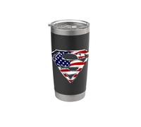 Superman All American Shield Bicchiere termico in acciaio inox doppia parete