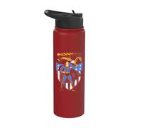 Superman All American Stainless Steel Insulated Water Bottle