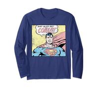 Superman Bad Guys Get Coal Maglia a Manica