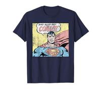 Superman Bad Guys Get Coal Maglietta