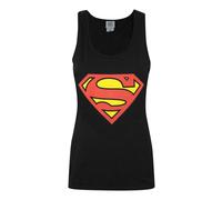 Superman - Canotta con logo centrale - Donna (NS4226)