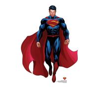 Superman Capo Stile Ufficiale Cartone Ritaglio/Profilo Intero / IN Piedi