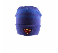 Superman - Cappello Beanie Logo, blu, Taglia unica