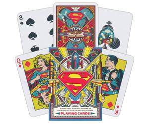 Superman Carte Da Gioco Deck Premium Età D'Oro Dei Fumetti Teoria 11 USpcc