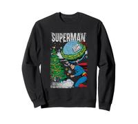 Superman Christmas Around The World Felpa