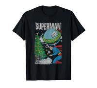 Superman Christmas Around The World Maglietta