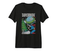 Superman Christmas Around The World Maglietta Premium