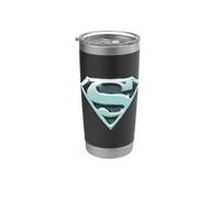 Superman Chrome Shield Bicchiere termico in acciaio inox doppia parete
