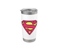 Superman Classic S Logo Bicchiere termico in acciaio inox doppia parete