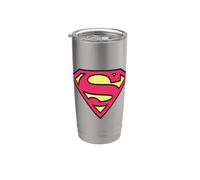 Superman Classic S Logo Bicchiere termico in acciaio inox doppia parete