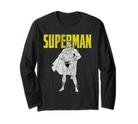 Superman Classic Stance Maglia a Manica