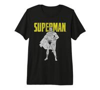 Superman Classic Stance Maglietta Premium
