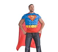 Superman - Costume con mantello, rosso/blu., taglia unica