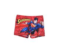 Superman Costume da Bagno, Pantaloncino DC Comics per Bambino (IT, età, 6 Anni, Regular, Rosso)