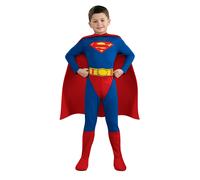 Superman Costume Ragazzi Costume Supereroe Bambini Fumetto Dc Ufficiale