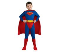 Superman Costume Ragazzi Costume Supereroe Bambini Fumetto Dc Ufficiale