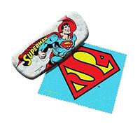 Superman - Custodia per occhiali con panno di pulizia