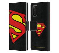 SUPERMAN DC COMICS LOGO CUSTODIA COVER A PORTAFOGLIO PER SAMSUNG TELEFONI 1