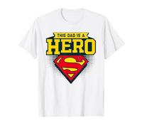 Superman Father's Day This Dad Is A Hero Maglietta